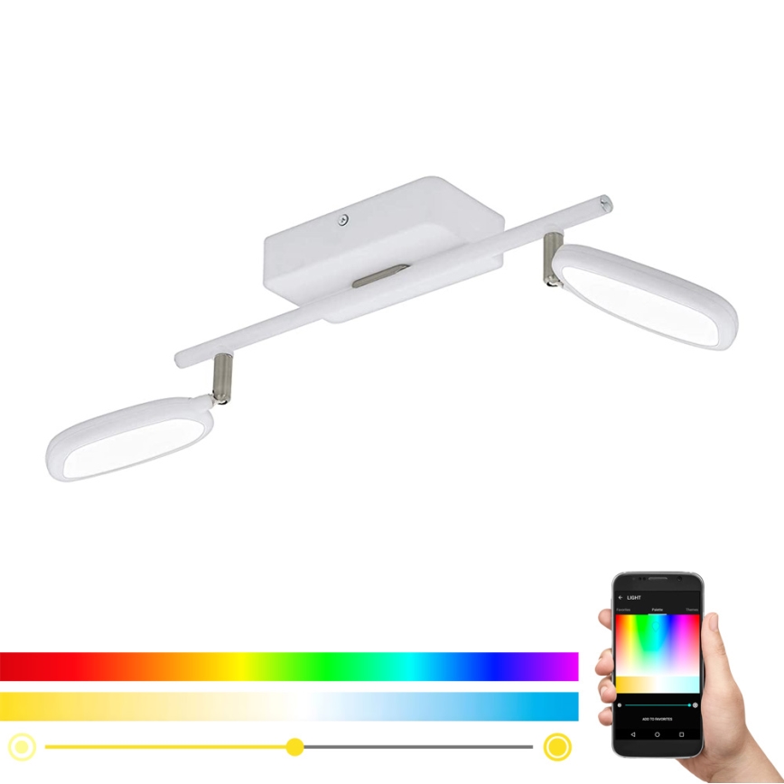 Eglo 97692 - Faretto LED PALOMBARE-C 2xLED/5W/230V