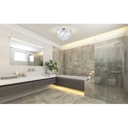 Eglo - Lampada da bagno LED 8xG9/3W/230V IP44