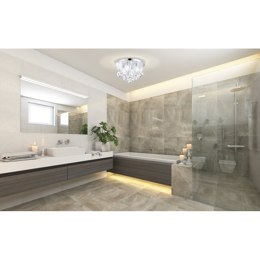 Eglo - Lampada da bagno LED 8xG9/3W/230V IP44