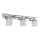 Eglo 97748 - Applique di cristallo a LED per bagni AREQUITO 3xG9/3W/230V