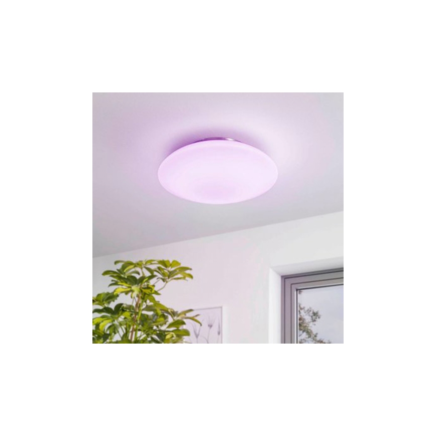 Eglo 97811 - Plafoniera da soffitto dimmerabile LED RGB FRATTINA-C LED/27W/230V