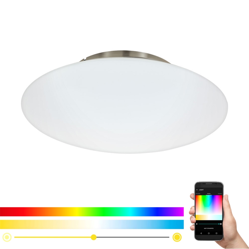 Eglo 97811 - Plafoniera da soffitto dimmerabile LED RGB FRATTINA-C LED/27W/230V