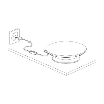 Eglo 97813 - Lampada da tavolo LED RGB dimmerabile FRATTINA-C LED/18W/230V