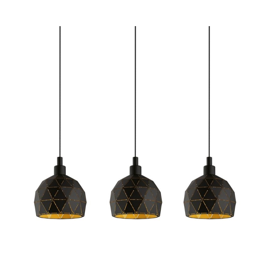Eglo - Lampadario a sospensione con filo 3xE14/40W/230V