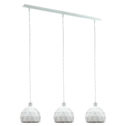 Eglo - Lampadario a sospensione con filo 3xE14/40W/230V