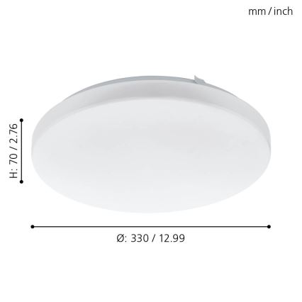 Eglo - Plafoniera LED LED/14,6W/230V