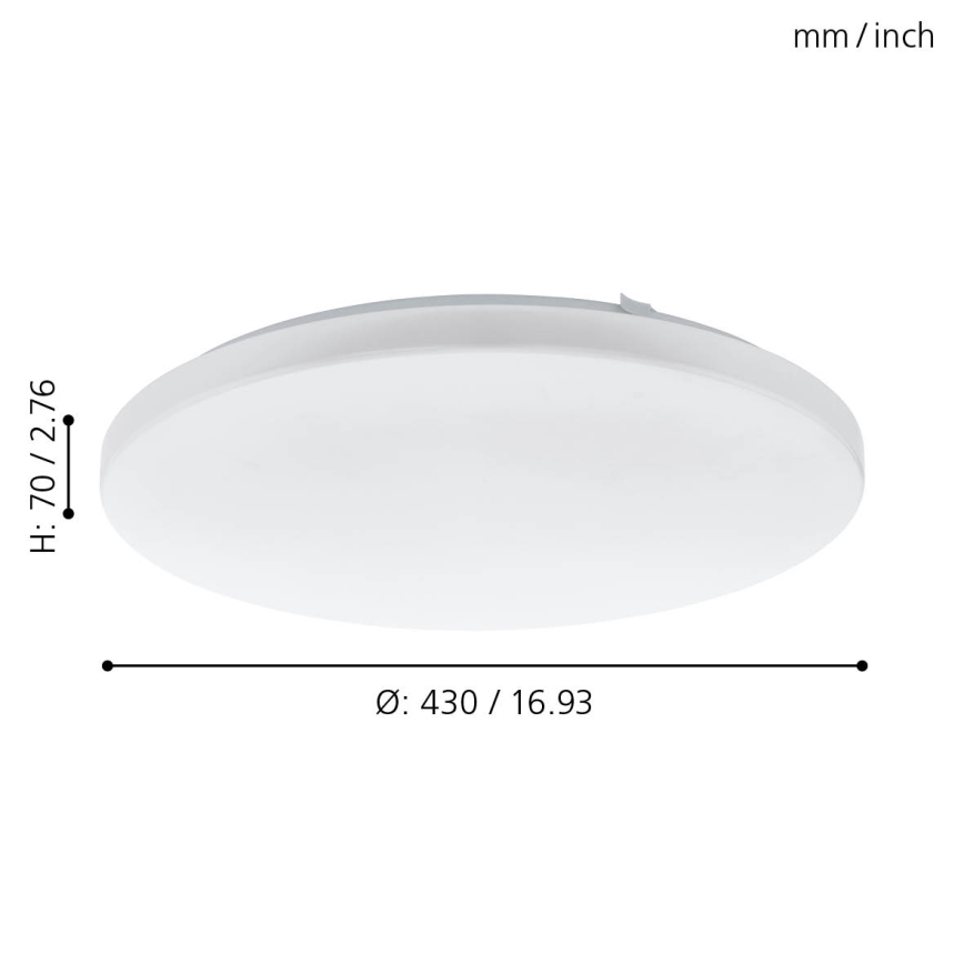 Eglo - Plafoniera LED LED/33,5W/230V
