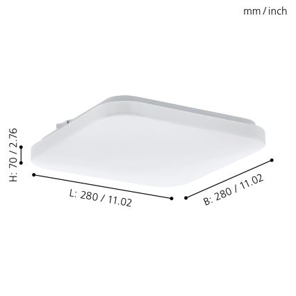 Eglo - Plafoniera LED LED/11,5W/230V