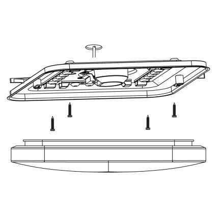 Eglo - Plafoniera LED LED/11,5W/230V