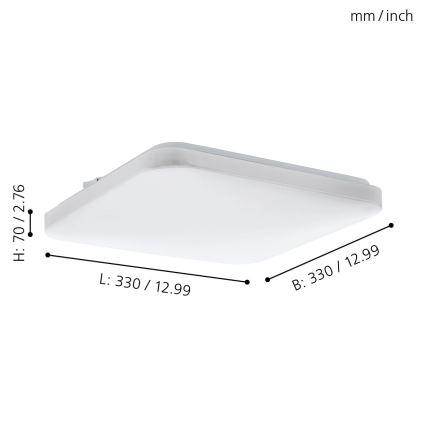 Eglo - Plafoniera LED LED/14,6W/230V