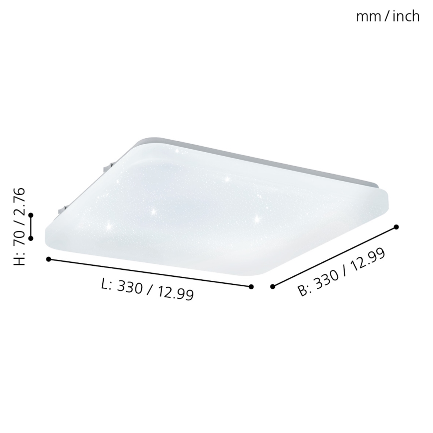 Eglo - Plafoniera LED/14,6W/230V