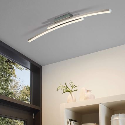 Eglo 97909 - Plafoniera LED RGB dimmerabile FRAIOLI-C 2xLED/17W/230V