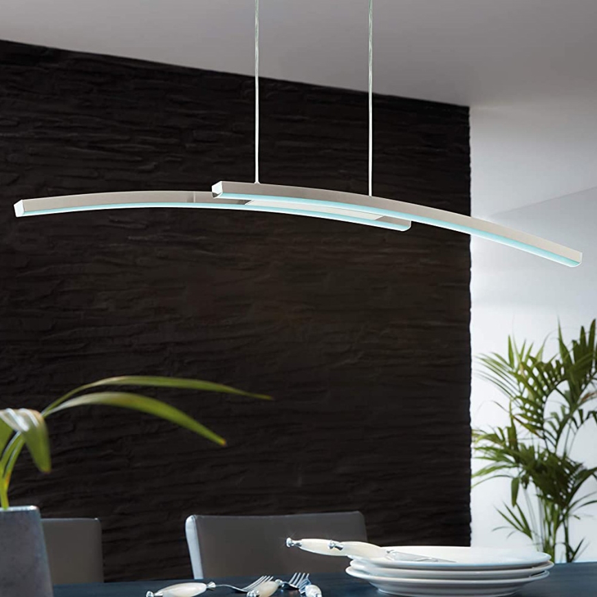 Eglo 97911 - Lampadario a sospensione dimmerabile LED RGB FRAIOLI-C LED/34W/230V