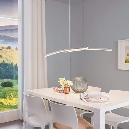 Eglo 97911 - Lampadario a sospensione dimmerabile LED RGB FRAIOLI-C LED/34W/230V