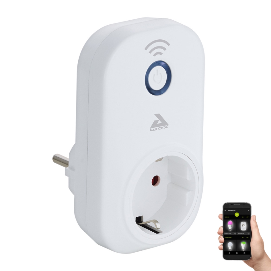 Eglo - Presa intelligente Connect plug plus 2300W Bluetooth