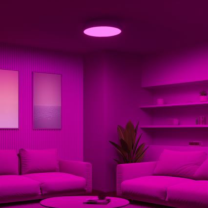 Eglo 98045 - Plafoniera LED RGB dimmerabile RIODEVA-C LED/27W/230V