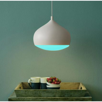 Eglo - Lampadario LED RGBW dimmerabile su una corda COMBA-C LED/18W/230V Bluetooth