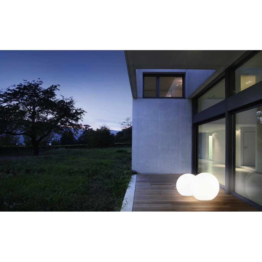 Eglo 98105 - Lampada da terra LED RGBW da esterno MONTEROLO-C 1xE27/9W/230V IP65 ø300