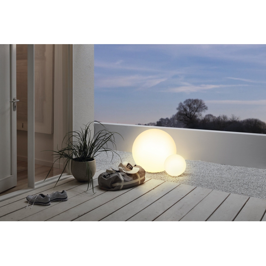 Eglo 98108 - Lampada da terra LED RGB da esterno MONTEROLO-C 1xE27/9W/230V IP65 ø600