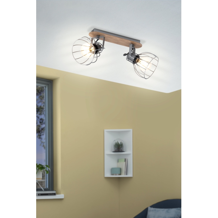 Eglo - Luce Spot 2xE27/40W/230V