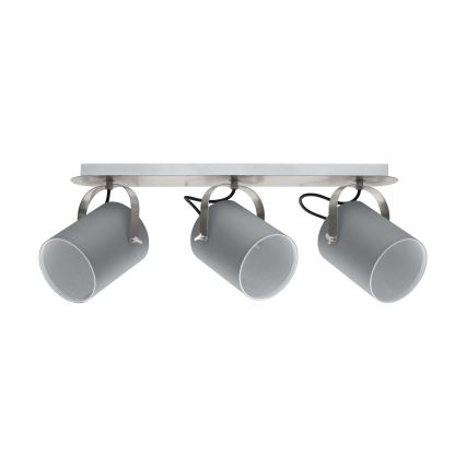 Eglo 98141 - Plafoniera orientabile VILLABATE 3xE27/10W/230V