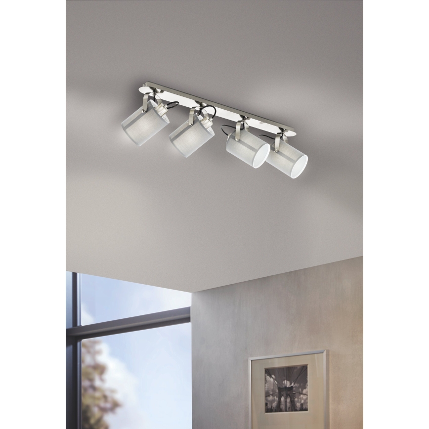 Eglo 98142 - Faretto VILLABATE 4xE27/10W/230V