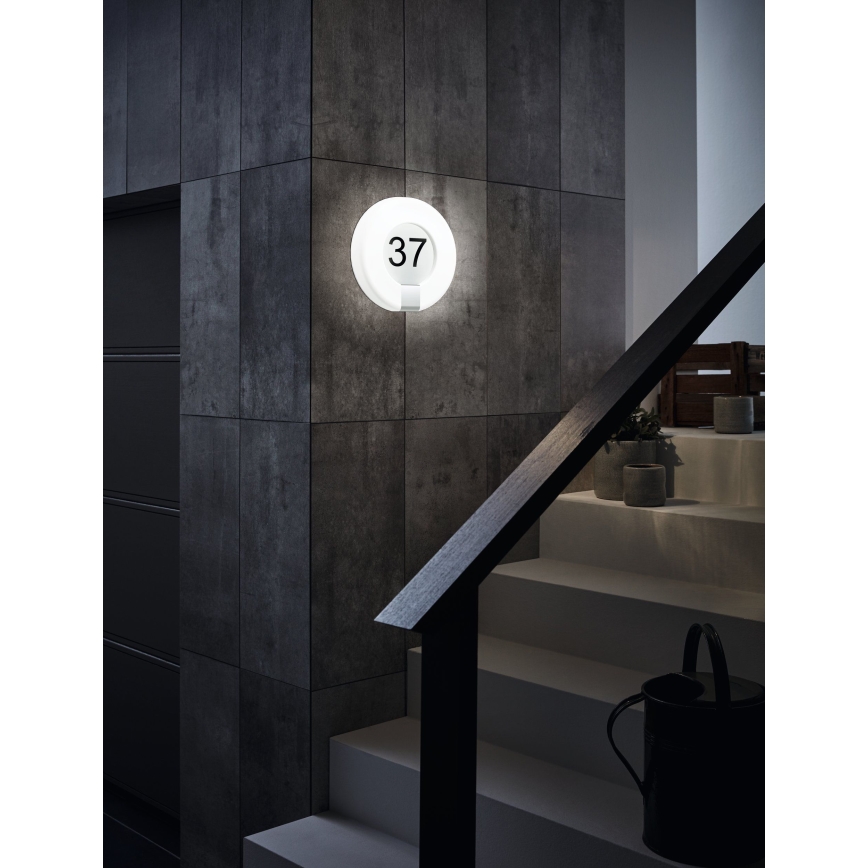 Eglo 98147 - Numero civico a LED MARCHESA LED/15W/230V IP44
