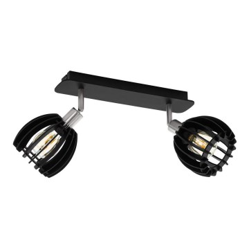 Eglo 98159 - Luce Spot COSSANO 2xE14/28W/230V