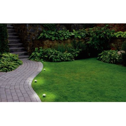 Eglo - Catena luminosa decorativa da esterno 9xLED 10m IP65 bianco caldo