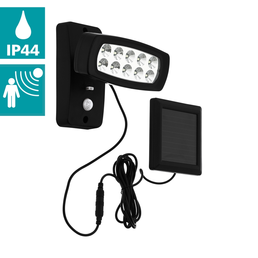 Eglo - Applique a LED solare con sensore LED/1,2V 600 mAh IP44