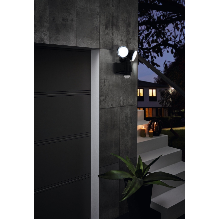 Eglo - Lampada LED da esterno con sensore 2xLED/4W/4xLR1IP44