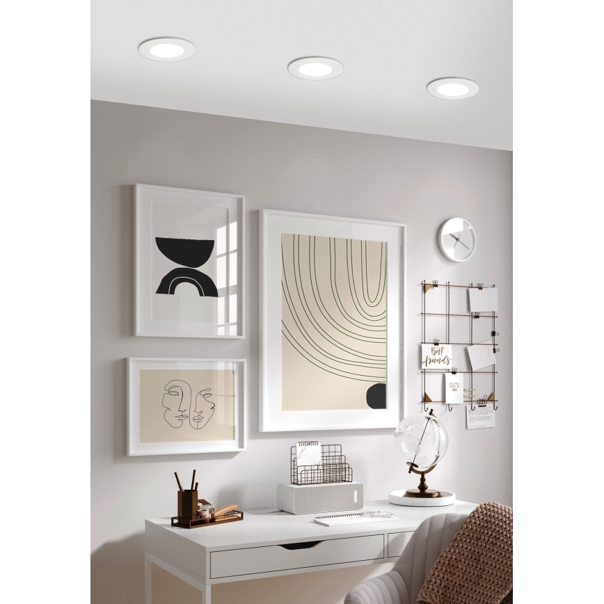 Eglo - Lampada da incasso LED dimmerabile LED/5W/230V con telecomando