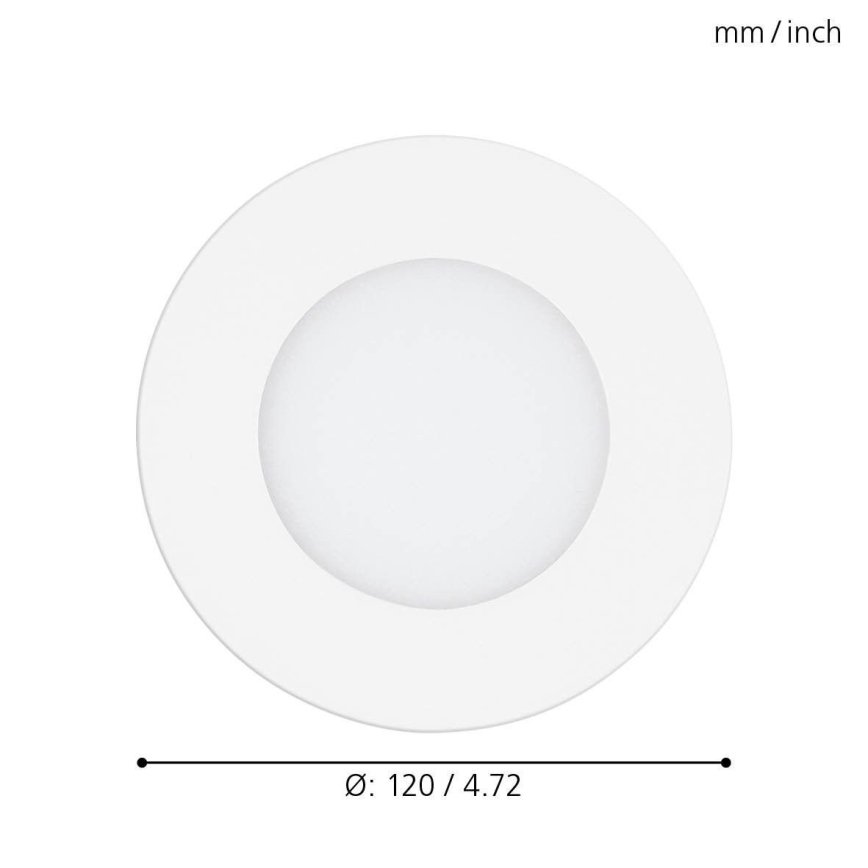 Eglo - Lampada da incasso LED dimmerabile LED/5W/230V+ telecomando