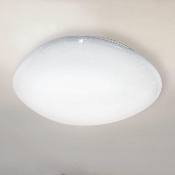 Eglo 98228 - Plafoniera dimmerabile a LED SILERAS-A LED/36W/230V Ø 60 cm + telecomando