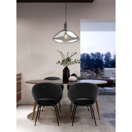 Eglo - Lampadario a sospensione con filo 1xE27/60W/230V