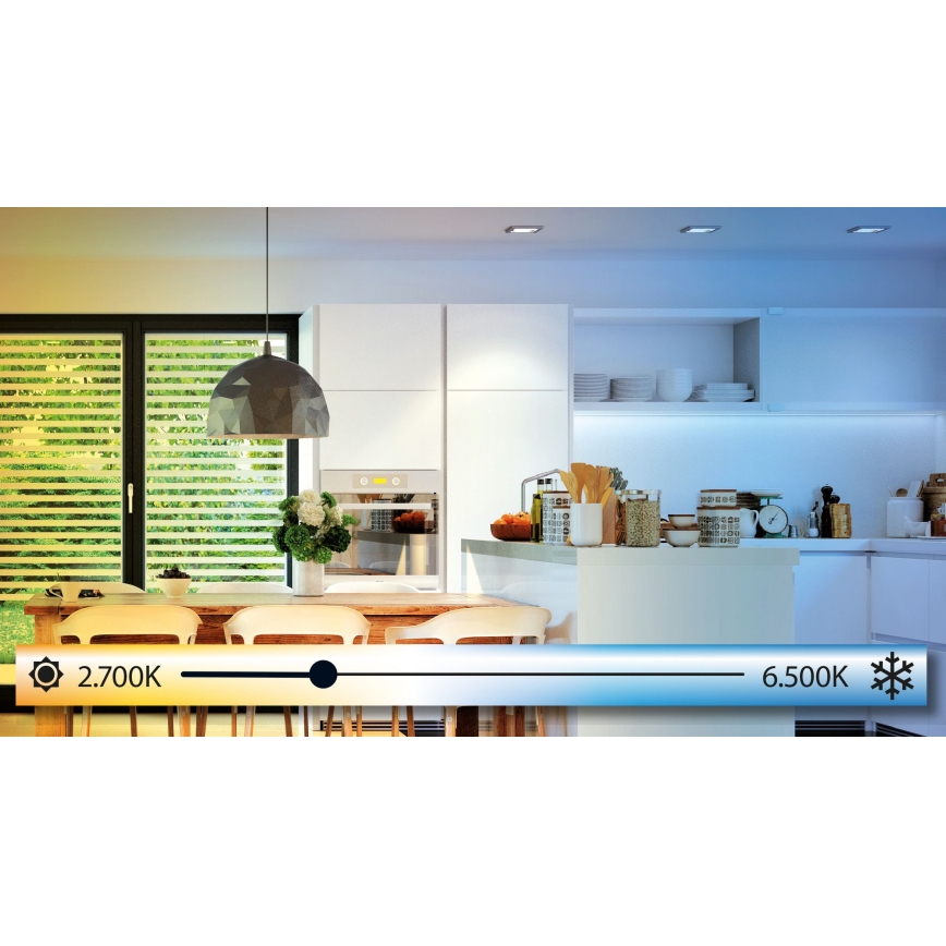 Eglo - Plafoniera LED dimmerabile LED/14W/230V + telecomando Ø 22,5 cm