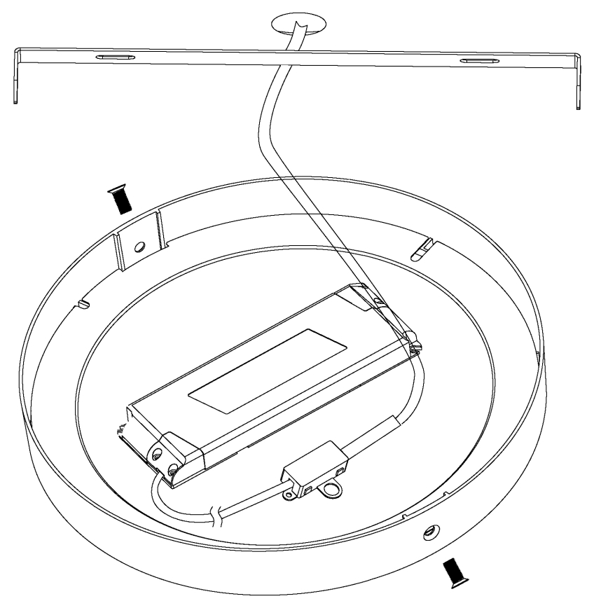Eglo - Plafoniera LED dimmerabile LED/14W/230V + telecomando Ø 22,5 cm