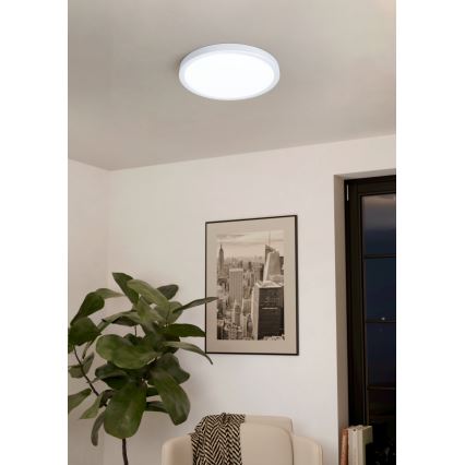 Eglo - Plafoniera LED dimmerabile 20W/230V con telecomando, Ø 30 cm