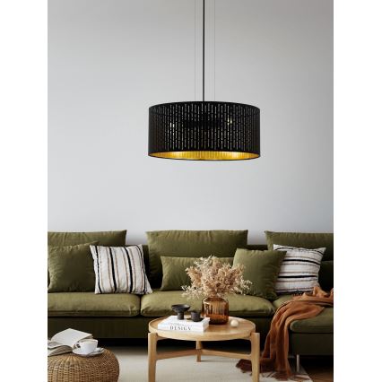Eglo - Lampadario a sospensione con filo 3xE27/40W/230V