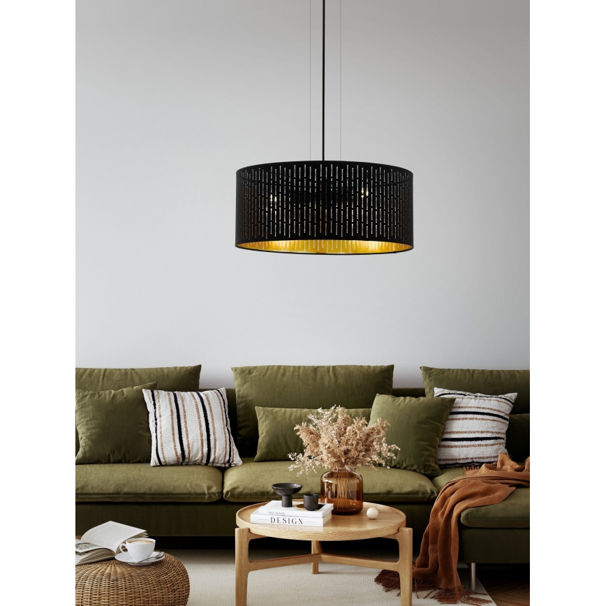 Eglo - Lampadario a sospensione con filo 3xE27/40W/230V