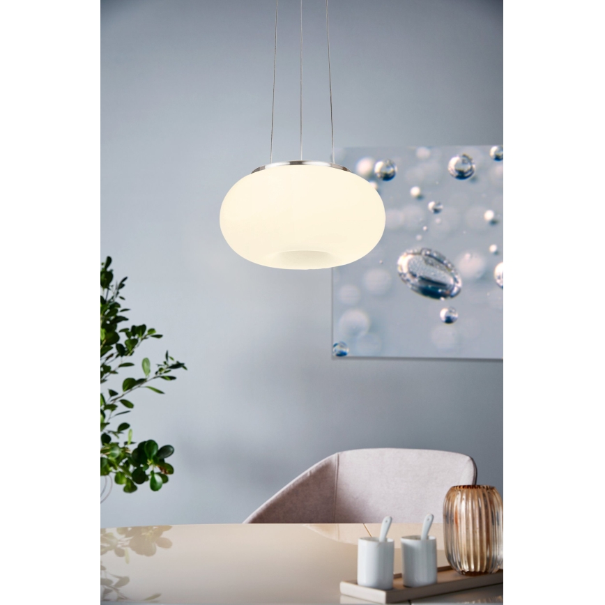 Eglo - LED RGB Lampadario dimmerabile a sospensione con filo OPTICA-C LED/21W/230V diametro 37,5 cm