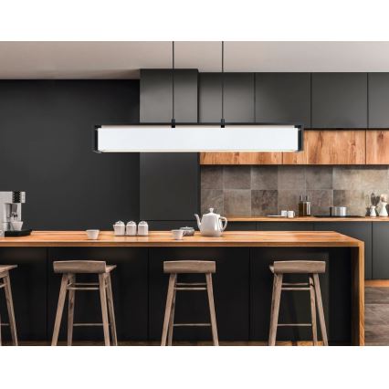 Eglo - Lampadario LED RGB a sospensione con filo dimmerabile VALDELAGRANO-C LED/33,6W/230V