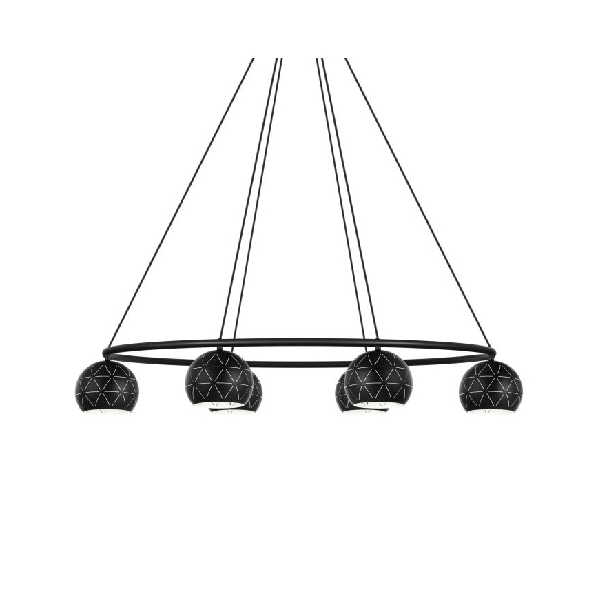 Eglo - Lampadario a sospensione con filo 6xE14/40W/230V