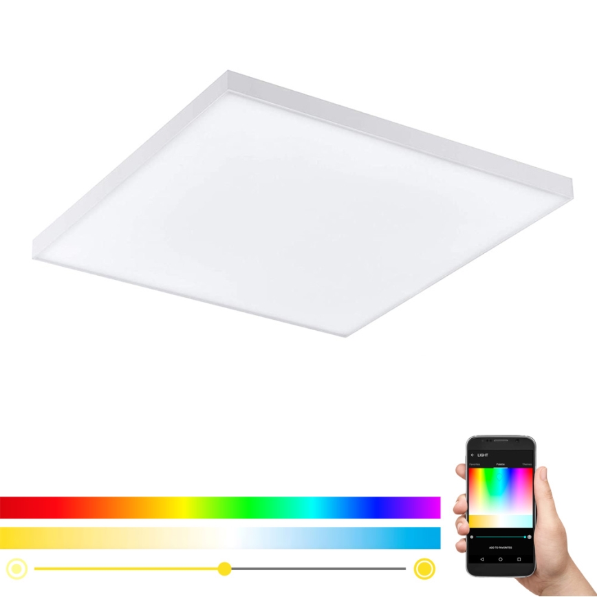 Eglo - Plafoniera LED RGB dimmerabile TURCONA-C LED/15W/230V + telecomando