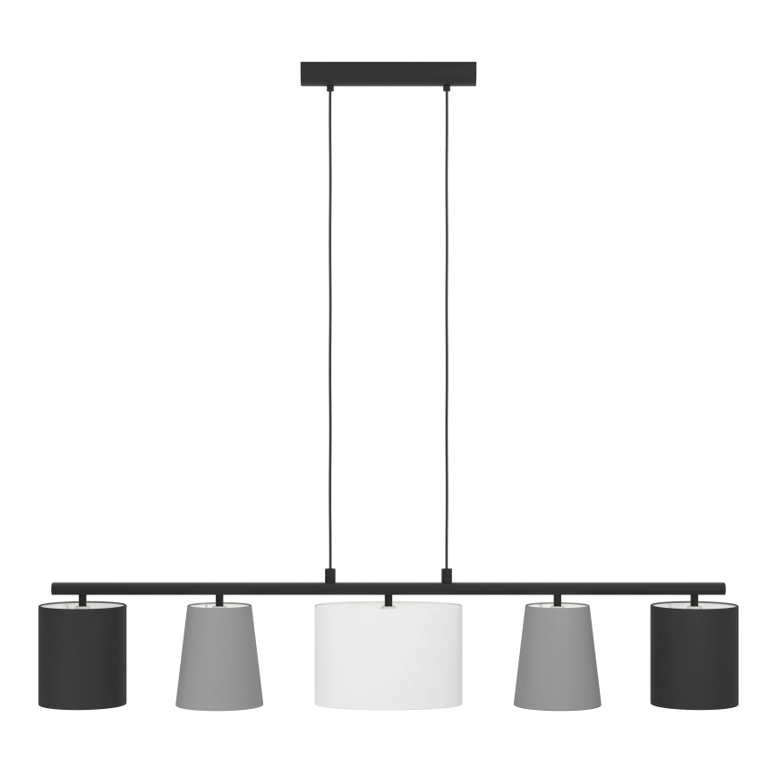 Eglo - Lampadario a sospensione con filo 5xE14/25W/230V