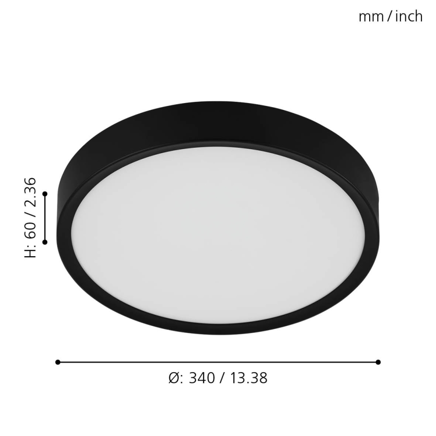 Eglo - Plafoniera LED LED/16,8W/230V