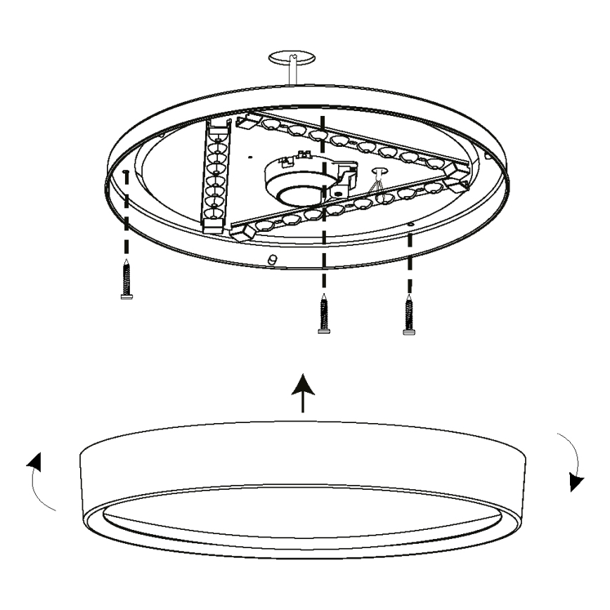 Eglo - Plafoniera LED LED/16,8W/230V