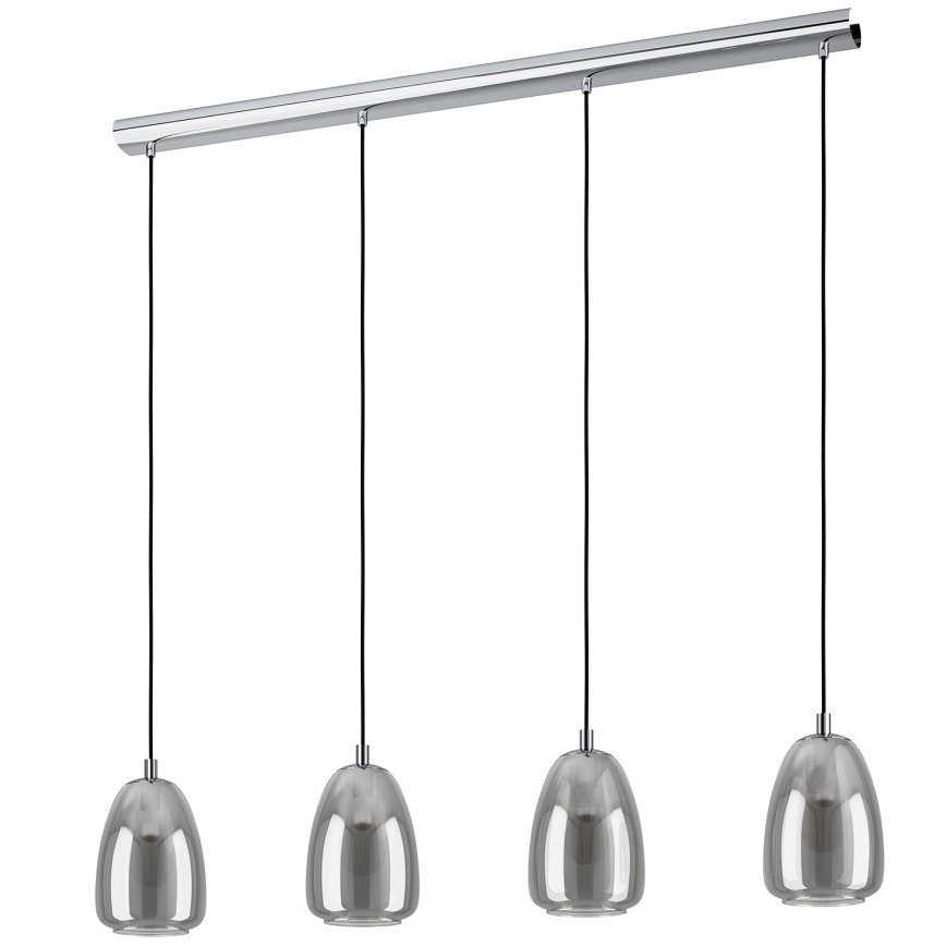 Eglo - Lampadario a sospensione con filo 4xE27/40W/230V