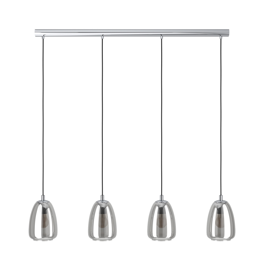 Eglo - Lampadario a sospensione con filo 4xE27/40W/230V