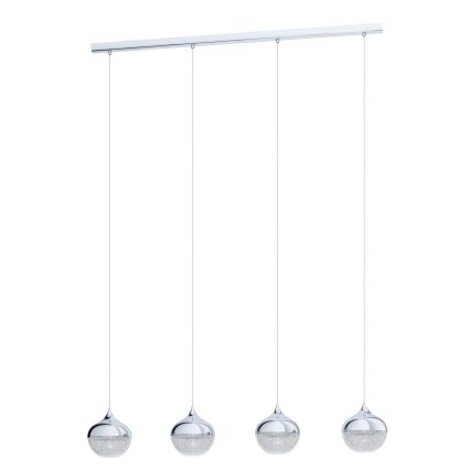 Eglo - Lampadario a sospensione con filo 4xE14/25W/230V